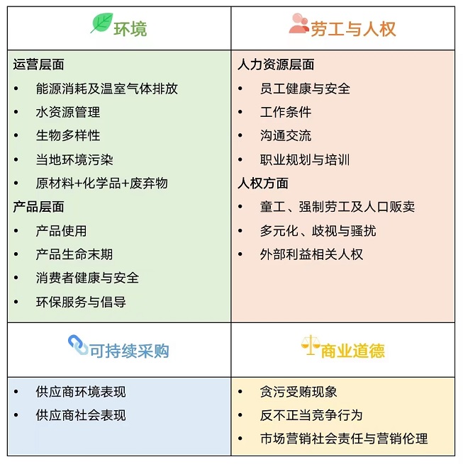 【圖5】EcoVadis評(píng)估涵蓋的4大主題、21個(gè)問(wèn)題（標(biāo)準(zhǔn)）.jpg